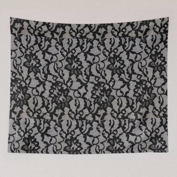 Item preview, Elegant Black Lace Pattern – Gothic Floral Fashion Design designed and sold by Romero80.