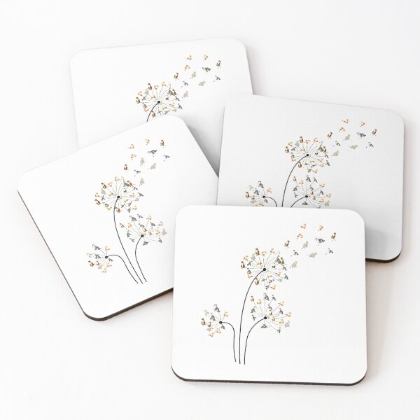 Item preview, Cats Dandelion Seed Blowing Art designed and sold by OlyvieArt.