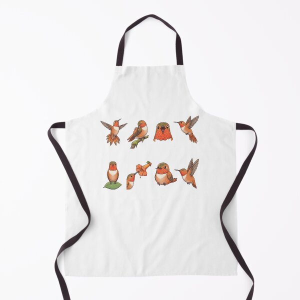 Item preview, Cute Hummingbird Flower Nectar Flying Bird Aesthetic designed and sold by Rehnair.