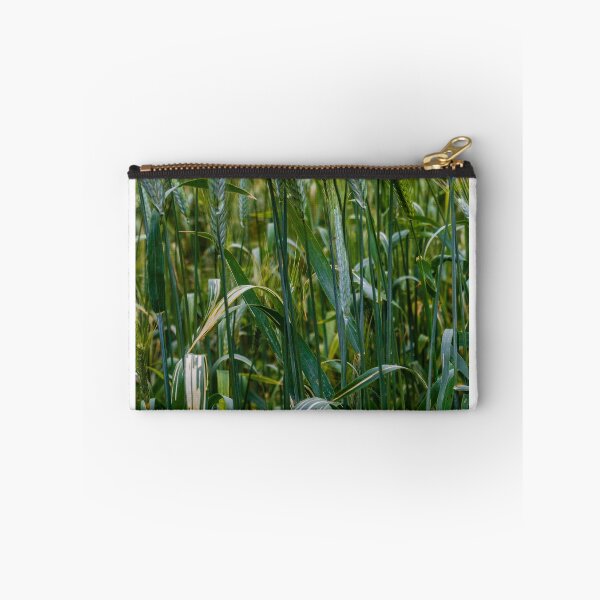 Item preview, Green Wheat Field Closeup With Growing Grain Stalks In Lush Rural Summer Landscape designed and sold by Nmallia.