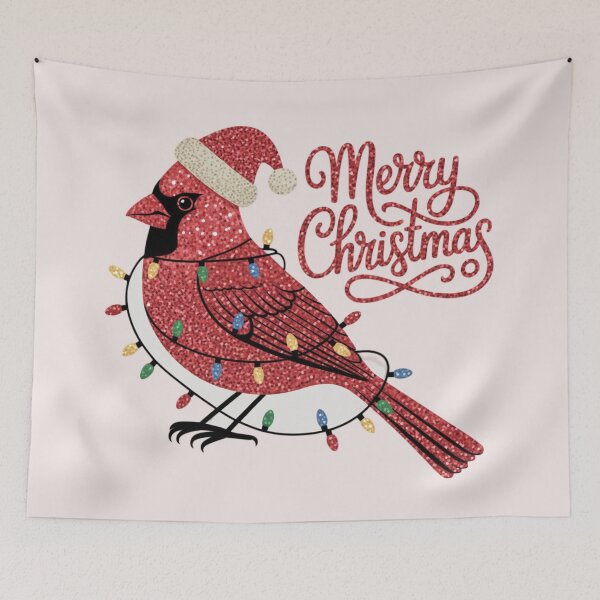 Item preview, Northern Cardinal - Merry Christmas designed and sold by 123ks.
