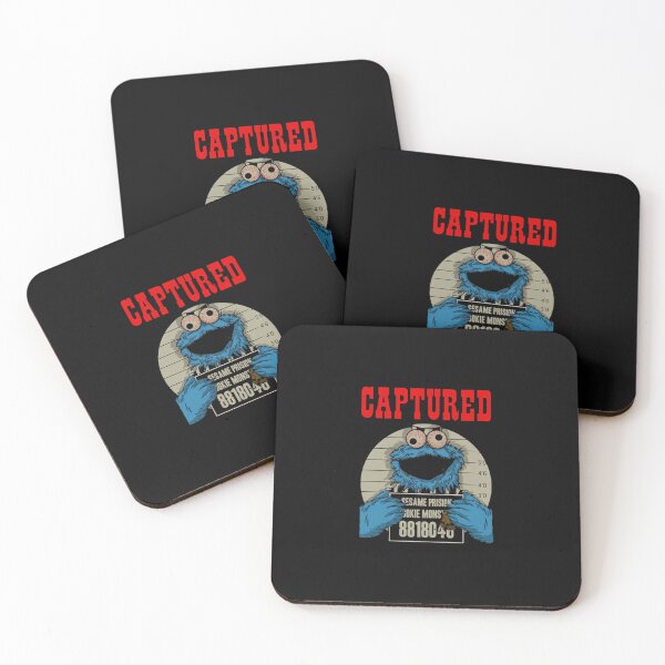 Item preview, Captured Cookie Monster Mugshot designed and sold by flat6frequency.
