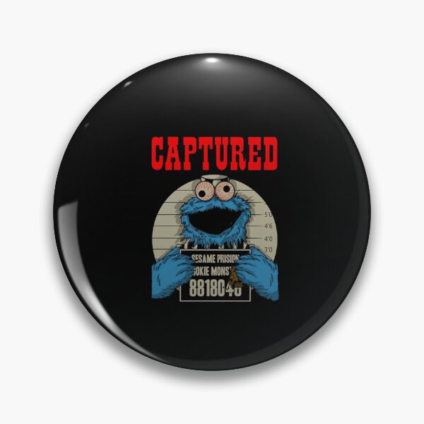 Item preview, Captured Cookie Monster Mugshot designed and sold by flat6frequency.