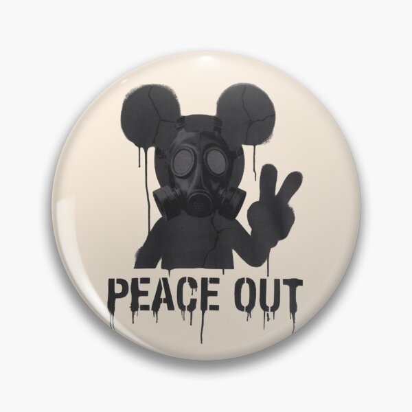 Item preview, Banksy - Peace out designed and sold by 123ks.
