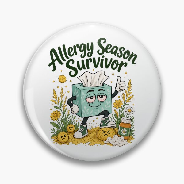 Item preview, Allergy Season Survivor designed and sold by musthavewords.