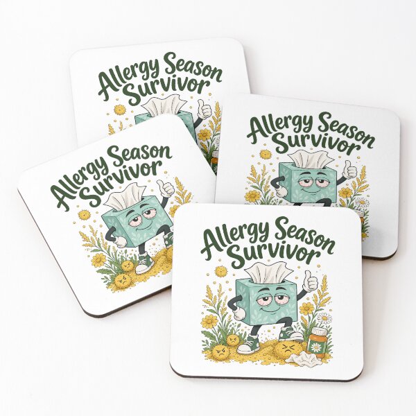 Item preview, Allergy Season Survivor designed and sold by musthavewords.
