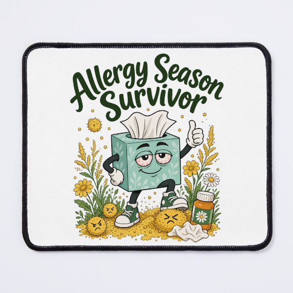 Item preview, Allergy Season Survivor designed and sold by musthavewords.