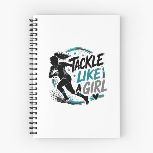 Item preview, Tackle like a girl designed and sold by ForFoxSakeHolly.