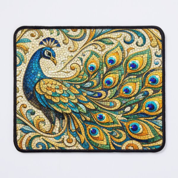 Item preview, Radiant peacock in the mosaic designed and sold by Sigtrix.