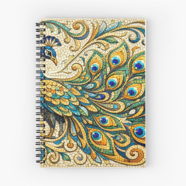 Item preview, Radiant peacock in the mosaic designed and sold by Sigtrix.