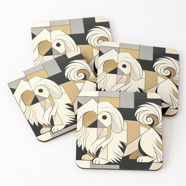 Item preview, cubist animal artwork designed and sold by forget45studio.