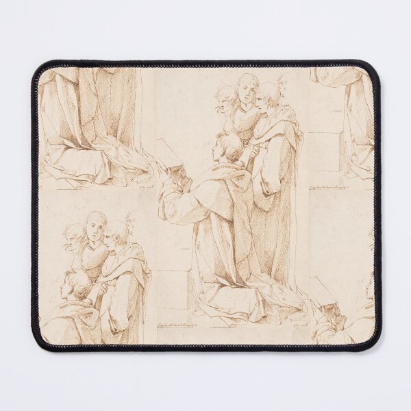 Item preview, Group of Figures Reading Renaissance Study designed and sold by artofuniverse.