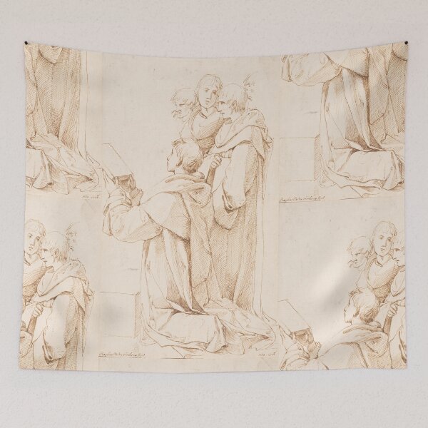 Item preview, Group of Figures Reading Renaissance Study designed and sold by artofuniverse.
