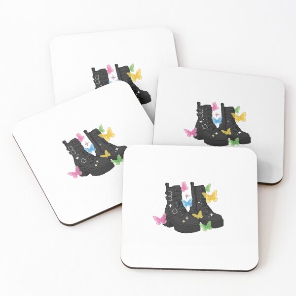 Item preview, Platform Boots with Butterflies - Y2K Fashion designed and sold by conamor-bymel.