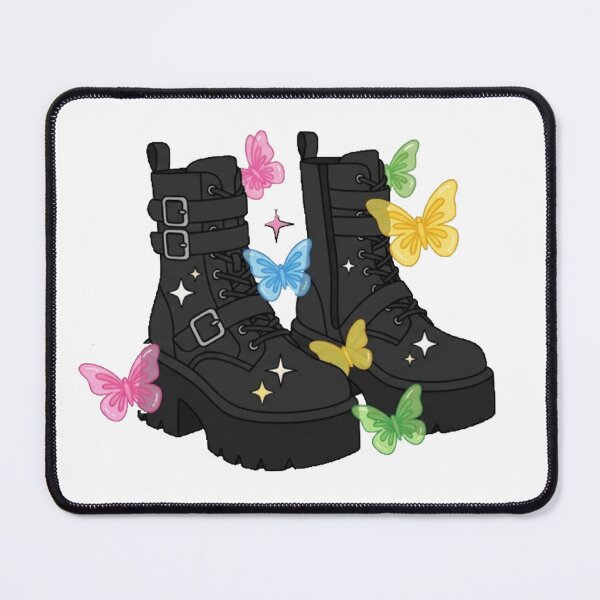 Item preview, Platform Boots with Butterflies - Y2K Fashion designed and sold by conamor-bymel.