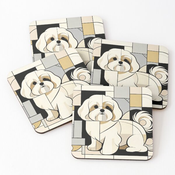 Item preview, cubist animal artwork designed and sold by forget45studio.