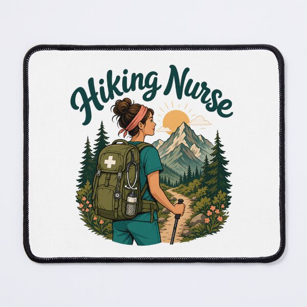 Item preview, Hiking Nurse designed and sold by musthavewords.