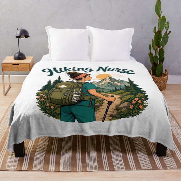 Item preview, Hiking Nurse designed and sold by musthavewords.