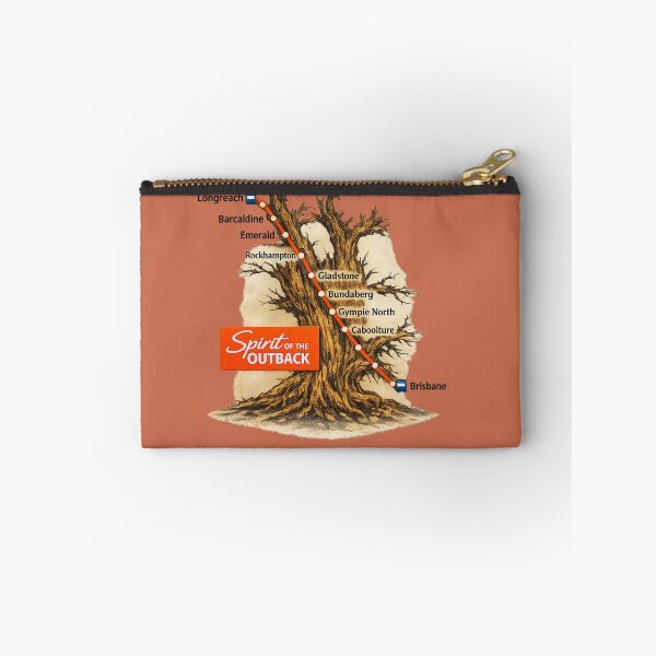 Item preview, The Route of 'The Spirit of the Outback' designed and sold by PhotosByG.