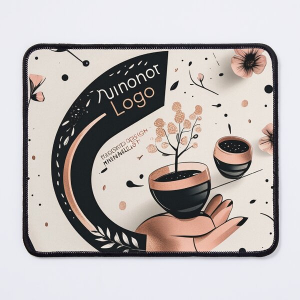 Item preview, Bloom & Brew – Minimalist Botanical Coffee Aesthetic designed and sold by Hustlingminds.