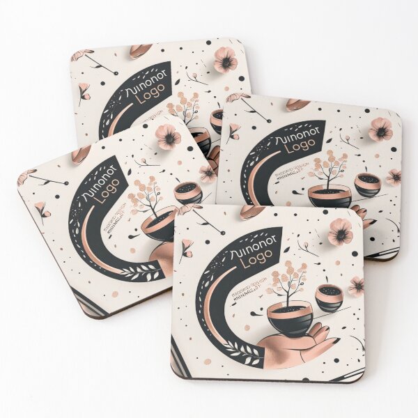 Item preview, Bloom & Brew – Minimalist Botanical Coffee Aesthetic designed and sold by Hustlingminds.