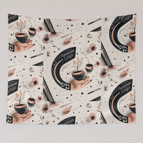 Item preview, Bloom & Brew – Minimalist Botanical Coffee Aesthetic designed and sold by Hustlingminds.