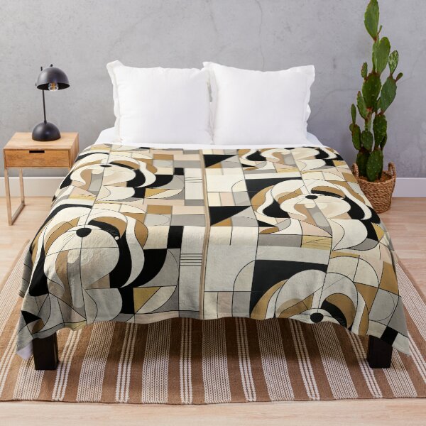 Item preview, cubist animal artwork designed and sold by forget45studio.