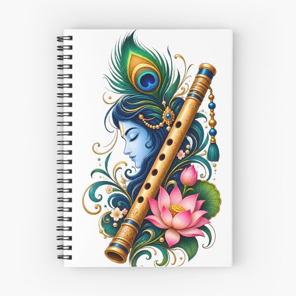 Item preview, Krishna Flute Peacock Feather Art designed and sold by hutofdesigns.