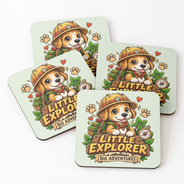 Item preview, Little Explorer Puppy Big Adventures designed and sold by FABIOLA1970.