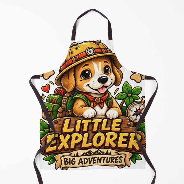 Item preview, Little Explorer Puppy Big Adventures designed and sold by FABIOLA1970.