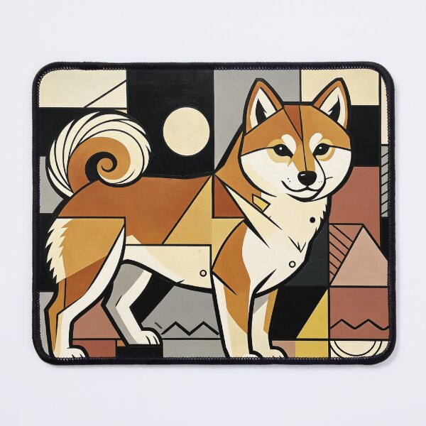 Item preview, cubist animal artwork designed and sold by forget45studio.