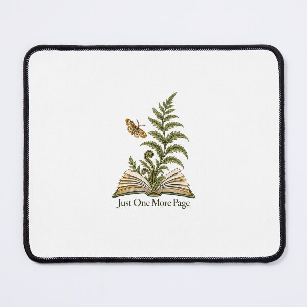 Item preview, Book Lover | Cottagecore Bookish Botanical | Reader Gift designed and sold by Brackenlume Studio.