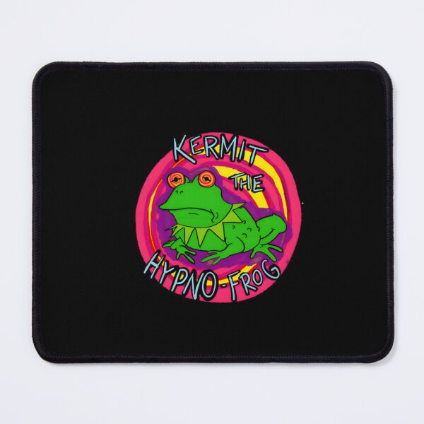 Item preview, Hypnotic Green Frog Cartoon Illustration designed and sold by flat6frequency.