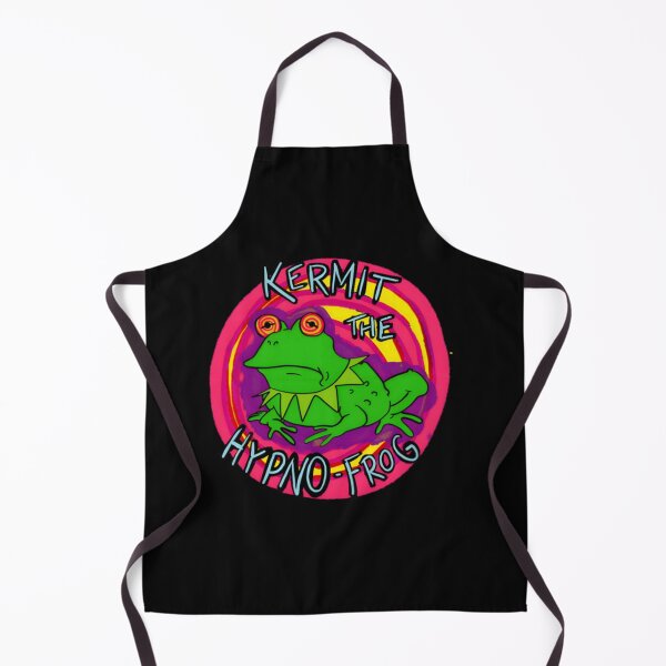 Item preview, Hypnotic Green Frog Cartoon Illustration designed and sold by flat6frequency.