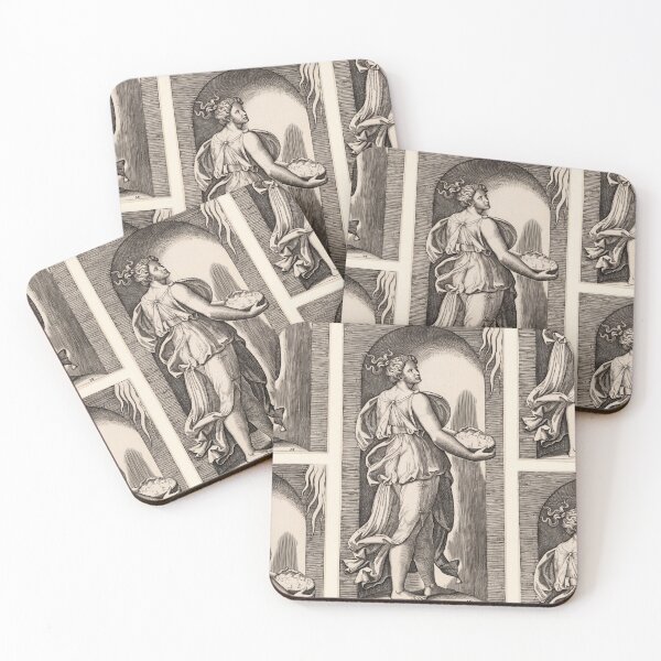 Item preview, Renaissance Allegory of Fire with Flame designed and sold by artofuniverse.