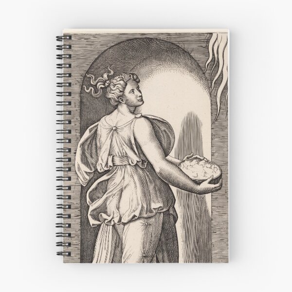 Item preview, Renaissance Allegory of Fire with Flame designed and sold by artofuniverse.