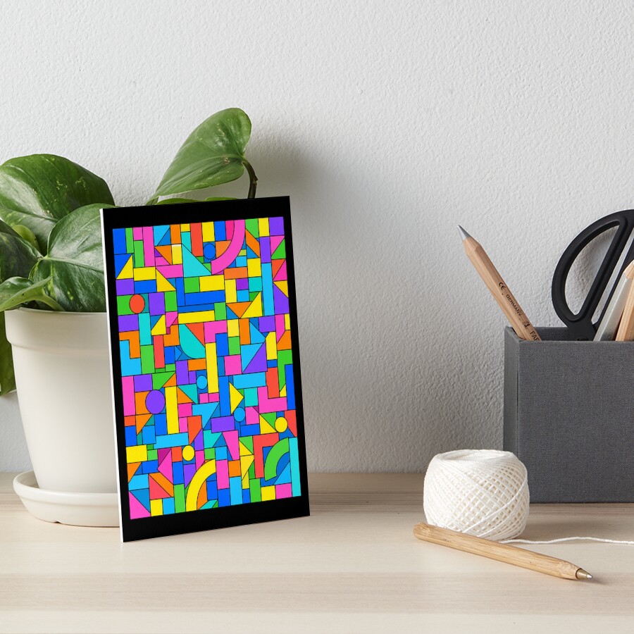 Item preview, Art Board Print designed and sold by abstractengine.