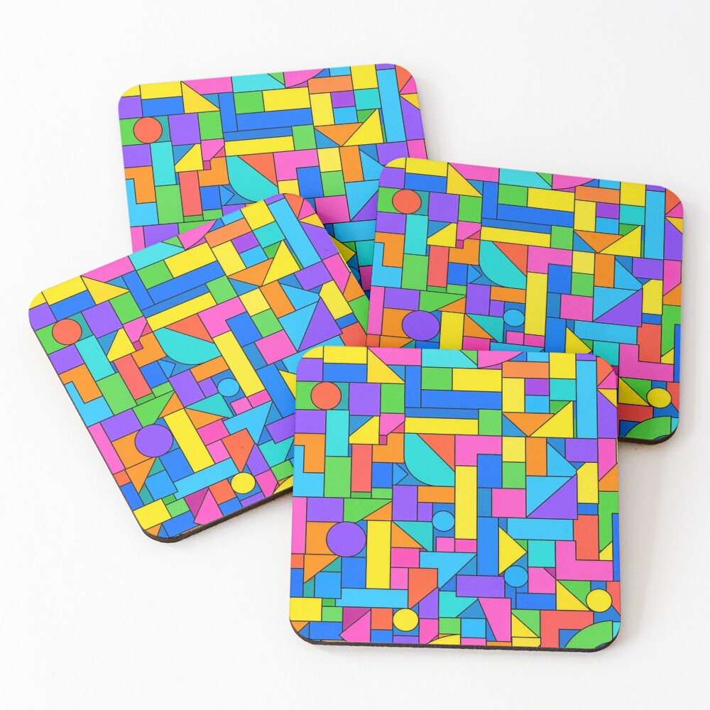 Item preview, Coasters (Set of 4) designed and sold by abstractengine.