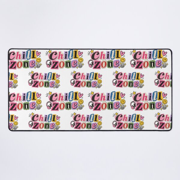 Item preview, Chill Zone Collage Typography Print designed and sold by tviyluv.