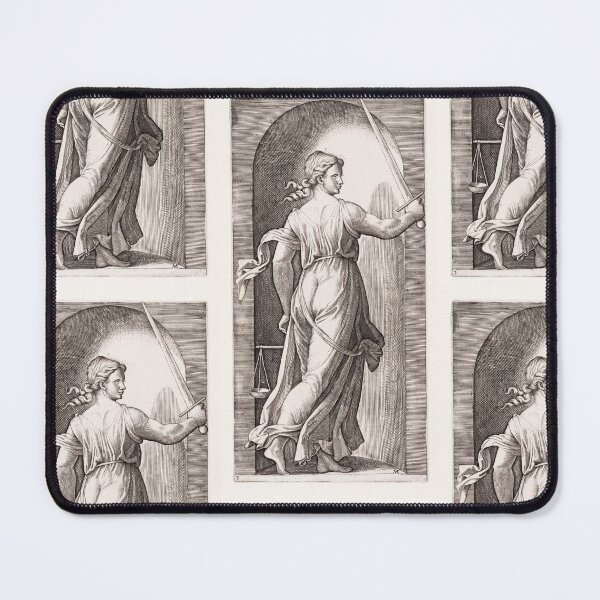 Item preview, Allegory of Justice with Sword and Scales designed and sold by artofuniverse.