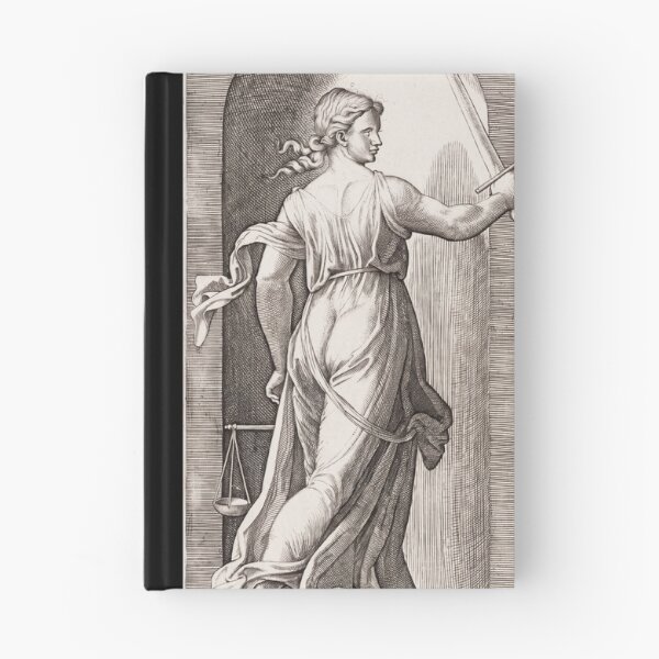 Item preview, Allegory of Justice with Sword and Scales designed and sold by artofuniverse.