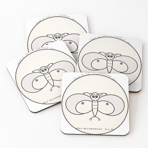 Item preview, Overthinking Moth Sticker, Funny Anxious Moth T-Shirt, Hang On Let Me Overthink This, Overthinker Meme Gift, Cute Bug Lover Present designed and sold by Helt-enkelt.