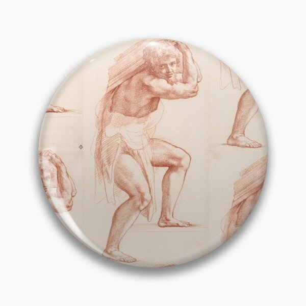 Item preview, Muscular Man Carrying Heavy Load designed and sold by artofuniverse.