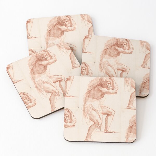Item preview, Muscular Man Carrying Heavy Load designed and sold by artofuniverse.