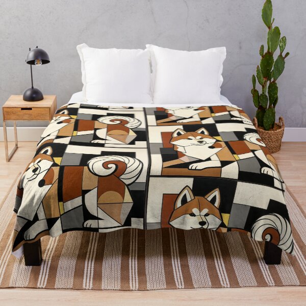 Item preview, cubist animal artwork designed and sold by forget45studio.
