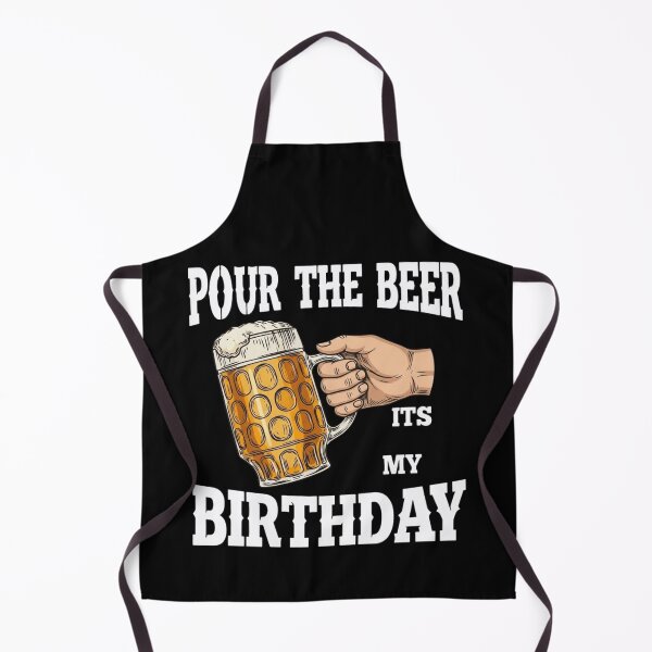 Item preview, Pour The Beer It's My Birthday Funny Drinking Vintage Beer Mug designed and sold by haitrieuic96.