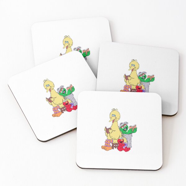 Item preview, Retro Sesame Street Friends Reading Together designed and sold by flat6frequency.