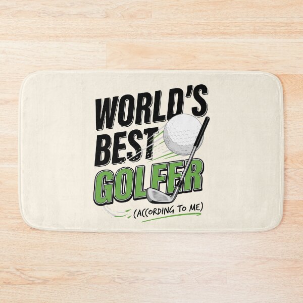 Item preview, Worlds Best Golfer, According to me funny golfer  designed and sold by Colorfulman.