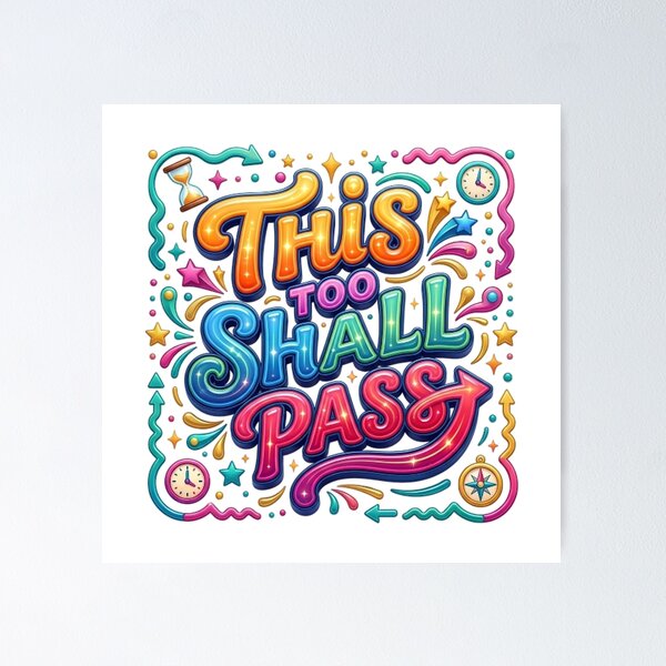Item preview, THIS TOO SHALL PASS designed and sold by likbatonboot.