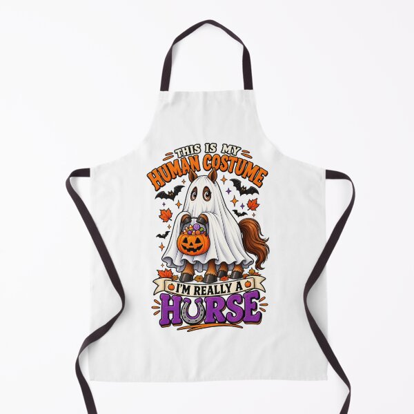 Item preview, This Is My Human Costume Halloween Horse Shirt, Funny Ghost Horse Costume, Cute Halloween Horse Lover Gift designed and sold by Ayden World.